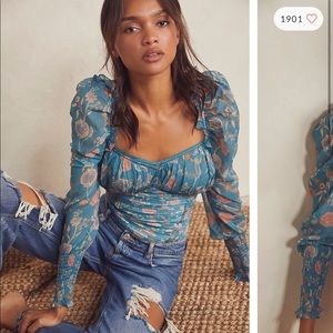 Free People Bodysuit size Small